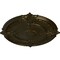 Ekena Millwork Attica Acanthus Leaf Ceiling Medallion (Fits Canopies up to 3 1/4"), 30 1/8"OD x 1 1/2"P, Green Gold CM30ATGGS - alternate 2